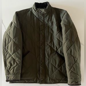 J Crew - Sussex quilted jacket with PrimaLoft - Olive Green - Large